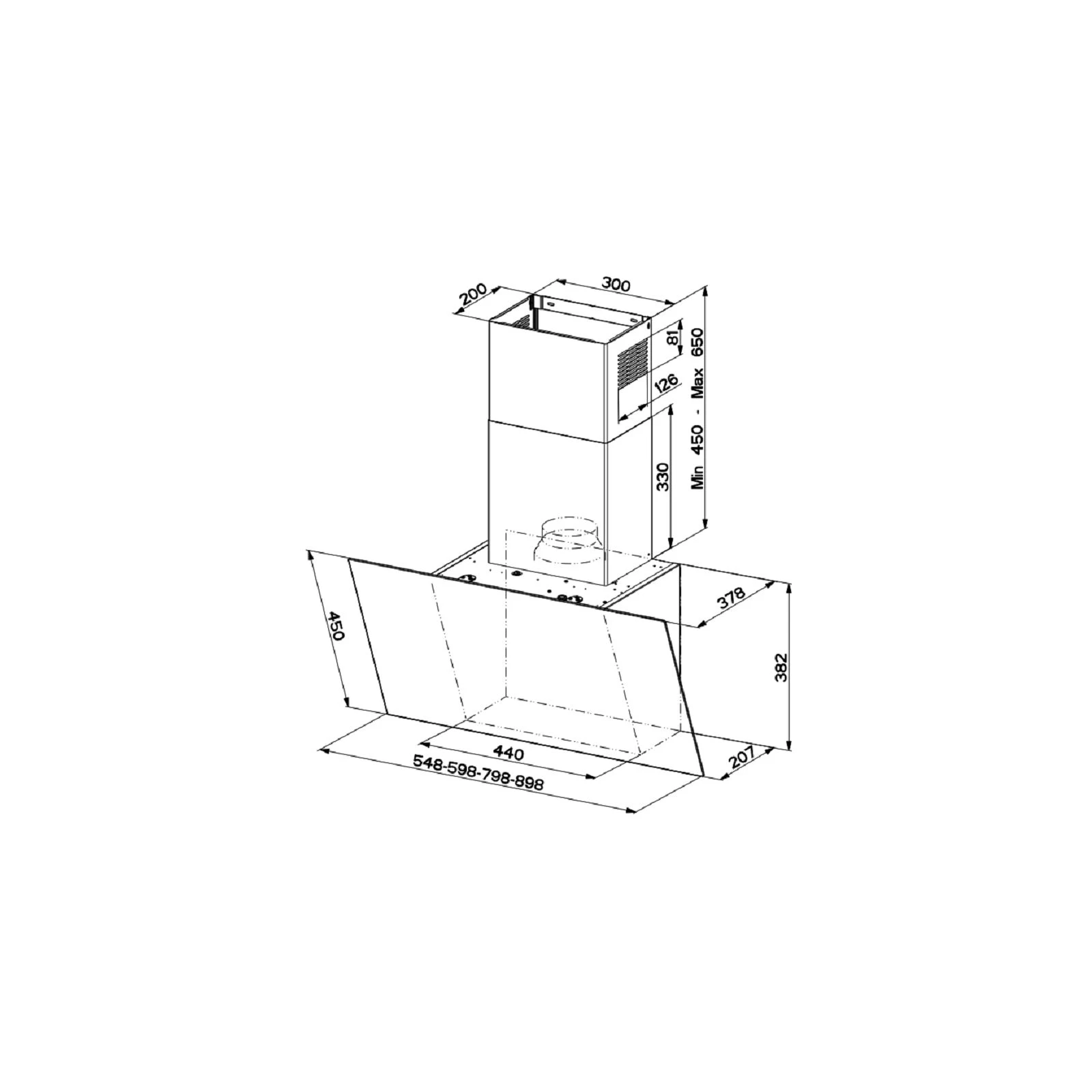 Faber DAISY + WH A55 Тип наклонная