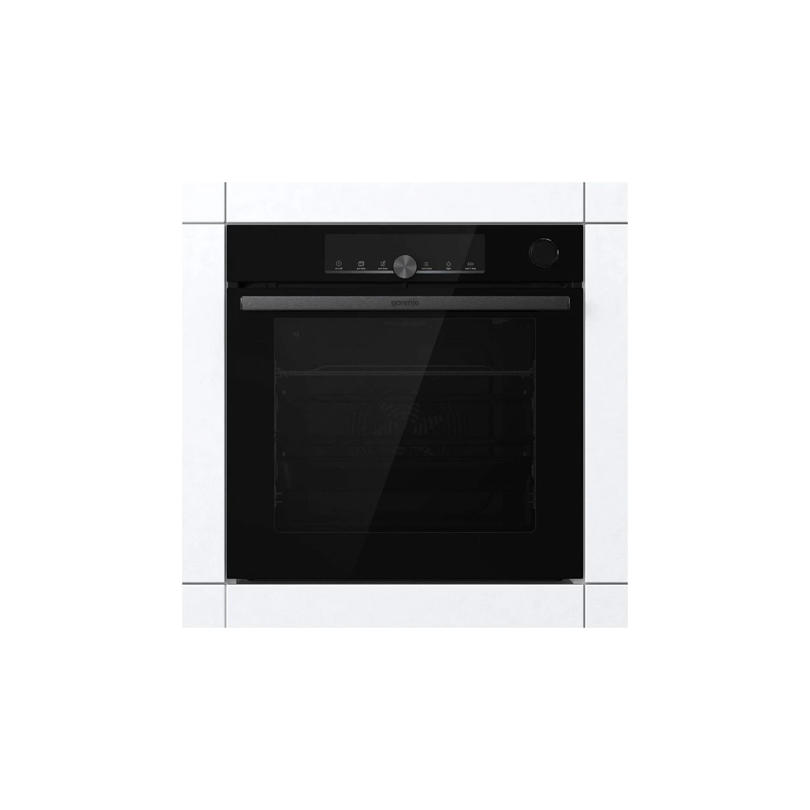 Gorenje BSA6747A04BG Кількість скла дверцят 3