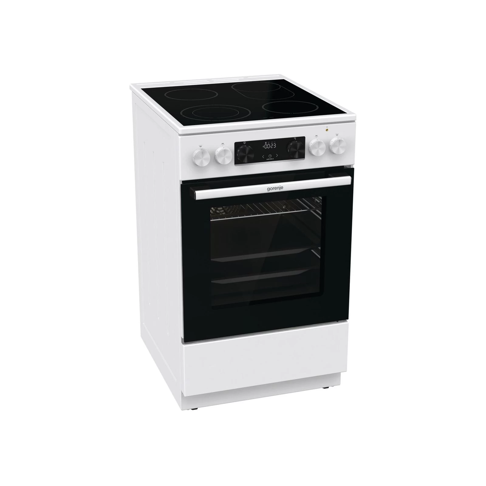Gorenje GECS 5C70 WA (GECS5C70WA) Особливості індикація залишкового тепла , таймер