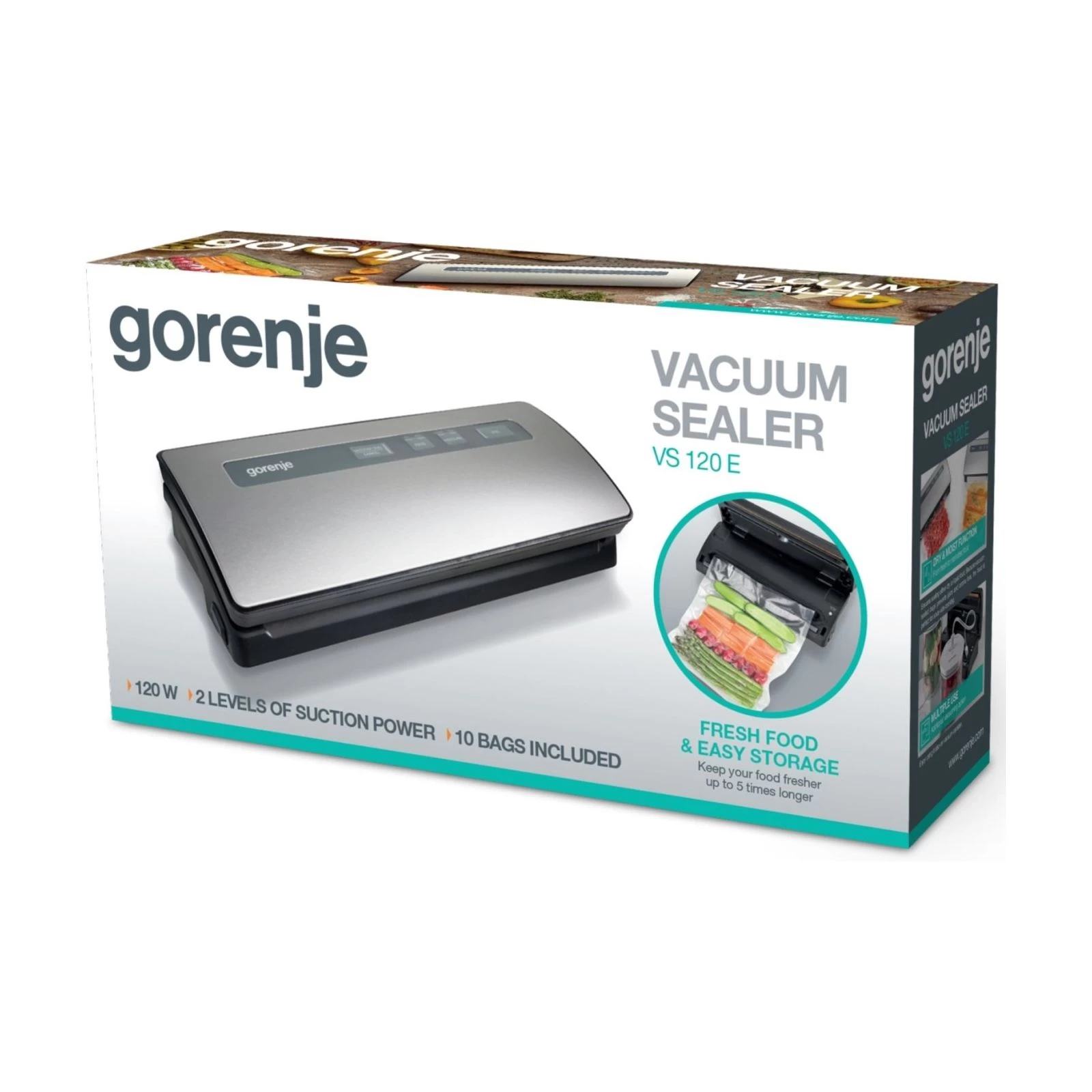 Gorenje VS120ES Додаткові можливості