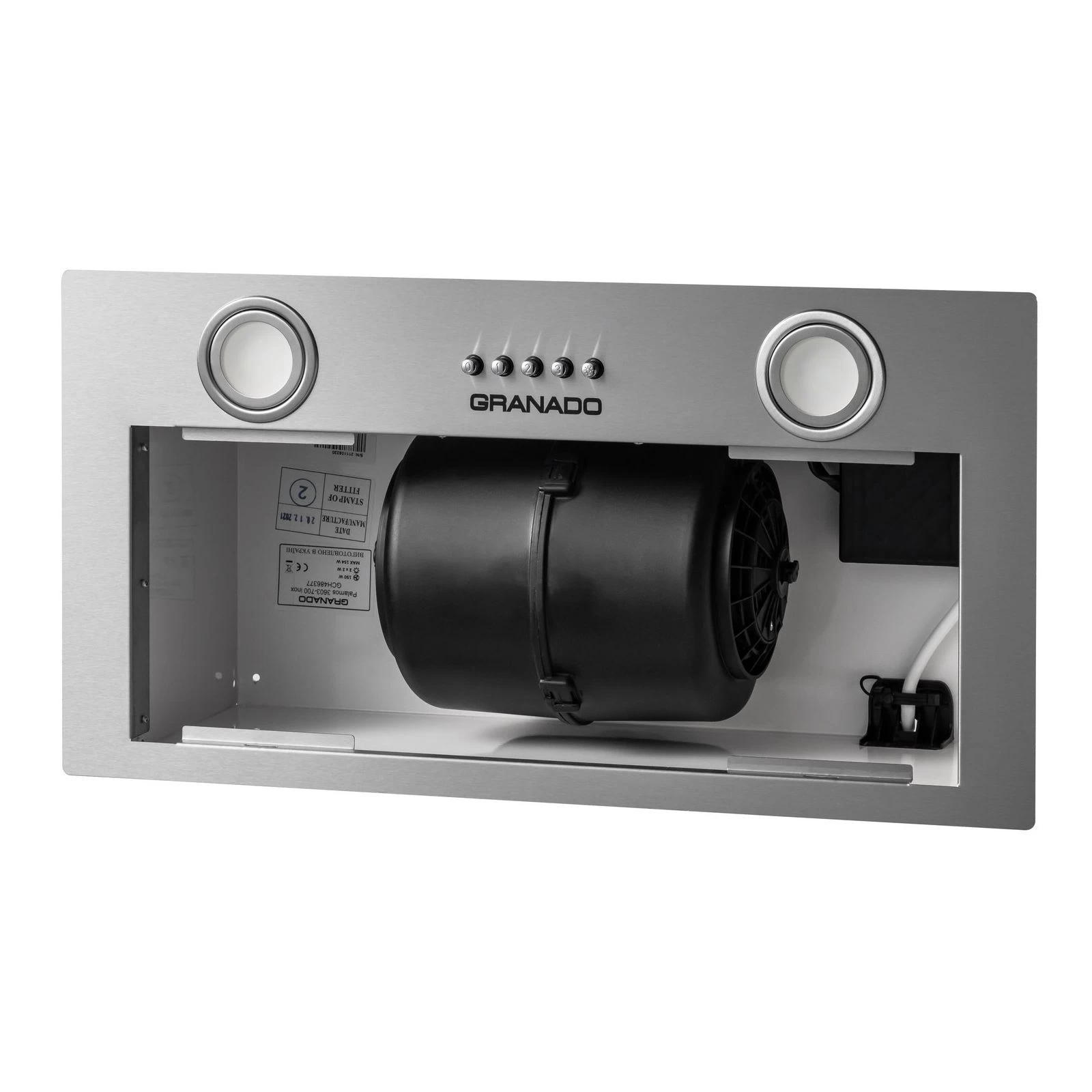 GRANADO Palamos 3603-700 Inox (GCH486377) (UA) Тип монтажа в шкаф