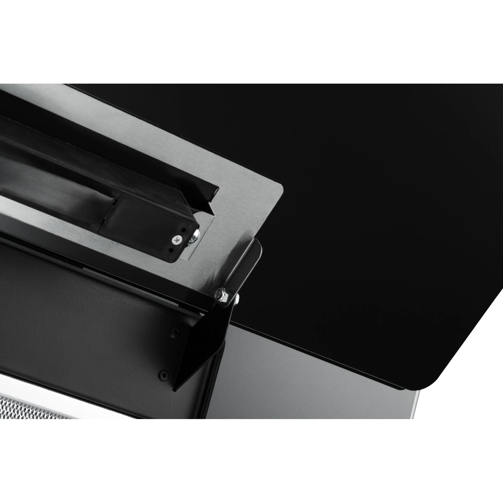 GRANADO Vivares 1614-1200 black glass (GCH336411) (UA) Діаметр вентиляційної труби 150 мм