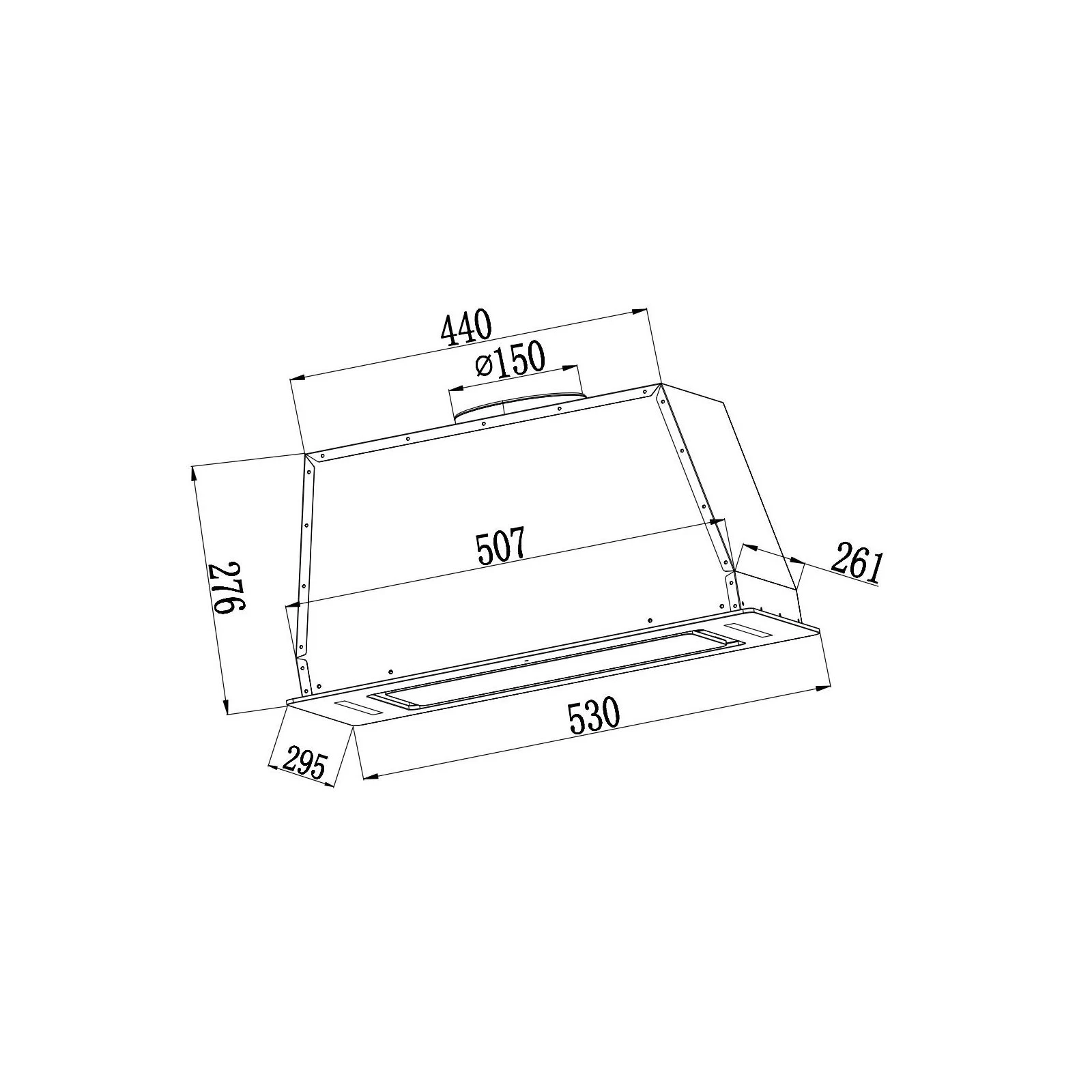 Interline JOLLY WH A/60/GL/K Тип: вбудована; Тип монтажу: у