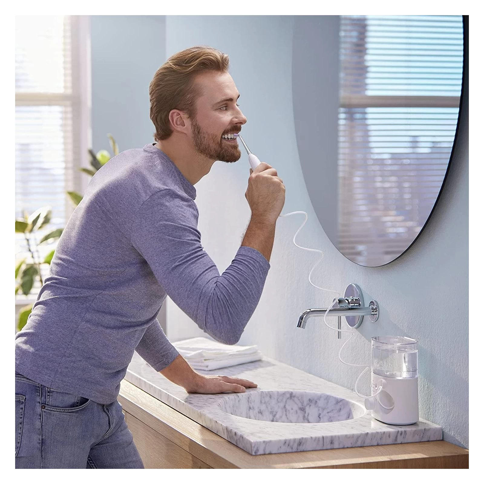 Ирригатор Philips HX3911/40 (UA) Количество съемных насадок 4