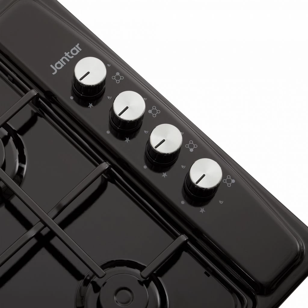 Jantar HSR 60 BL EF (UA) Діаметр і потужність конфорок Передня права 1 кВт, Задня права 1.75 кВт, Задня ліва 1.75 кВт , Передня ліва 2.5 кВт