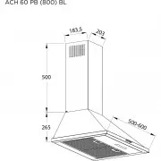 Pyramida ACH 60 PB (800) BL (UA)