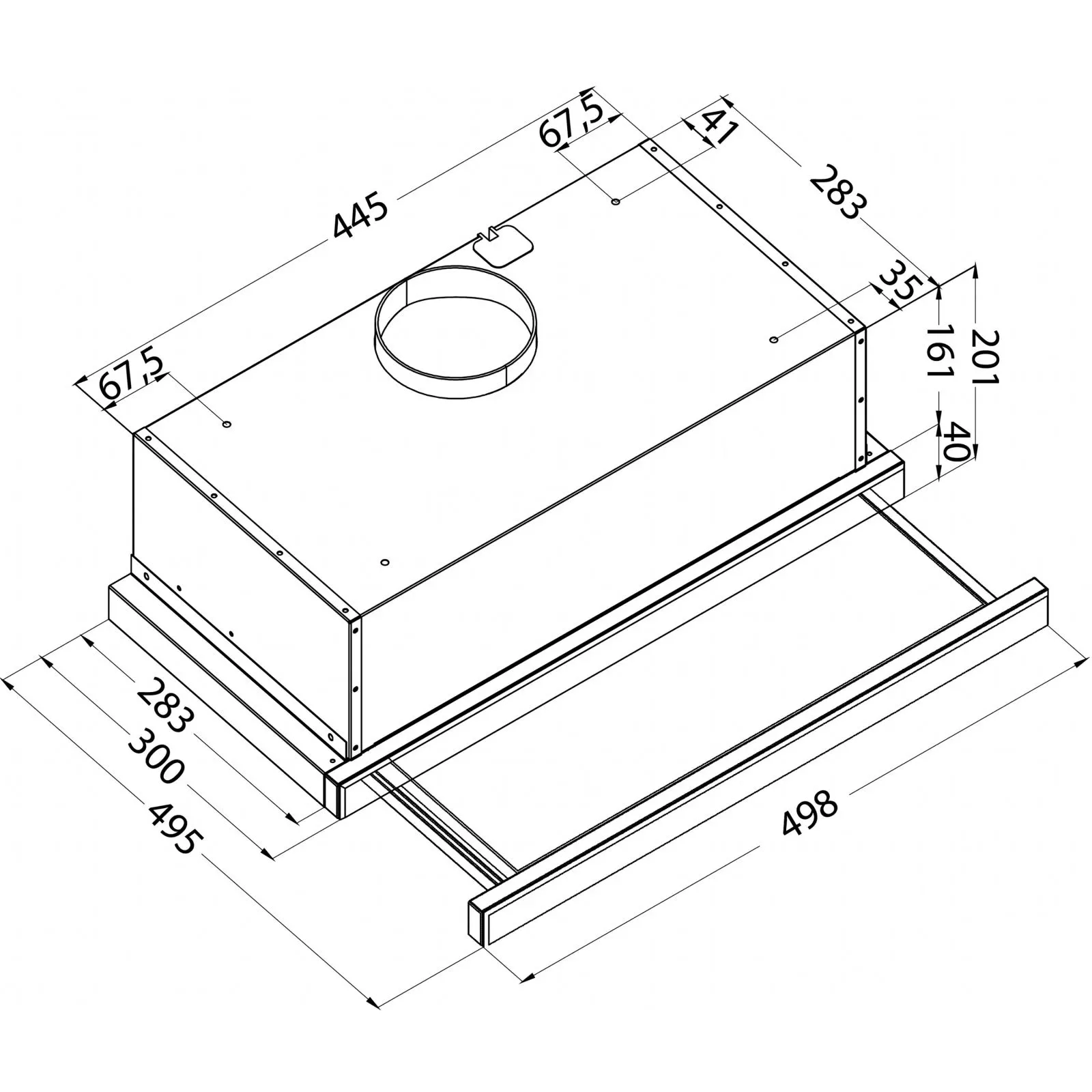 Pyramida ATH 50 (400) WH Тип: телескопическая; Тип