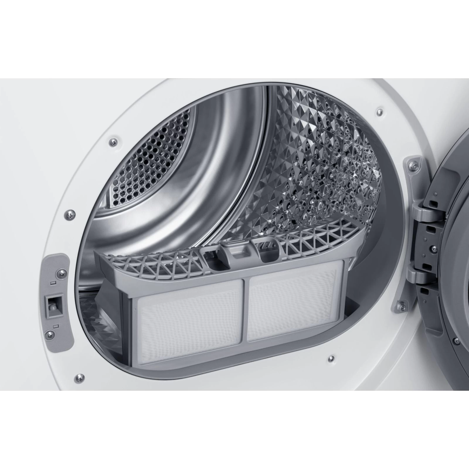 Samsung DV90BBA245AWUA Максимальна завантаження 9 кг