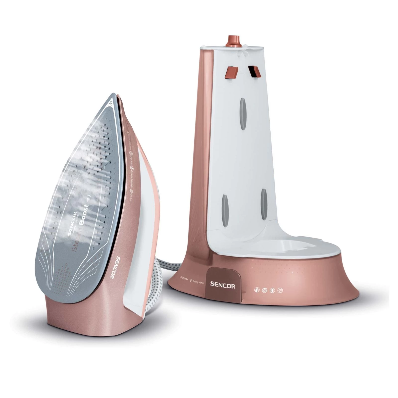 Sencor SSI0910RS (UA) Максимальний тиск пара 5.5 бар
