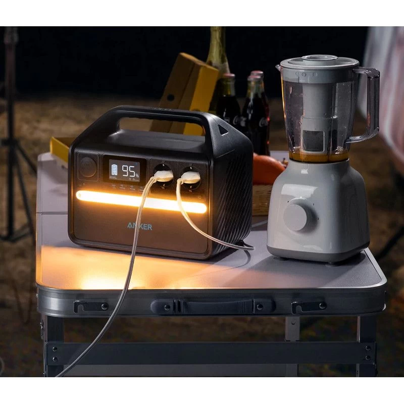 Anker 535 PowerHouse 512Wh 500W (A1750311) (EU) Бренд: Anker; Розетка AC 230В: 2; USB Type-C: