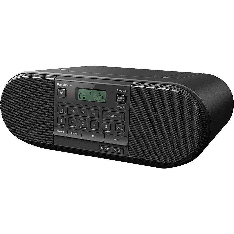 Panasonic RX-D550GS-K (UA) Тип завантаження горизонтальна