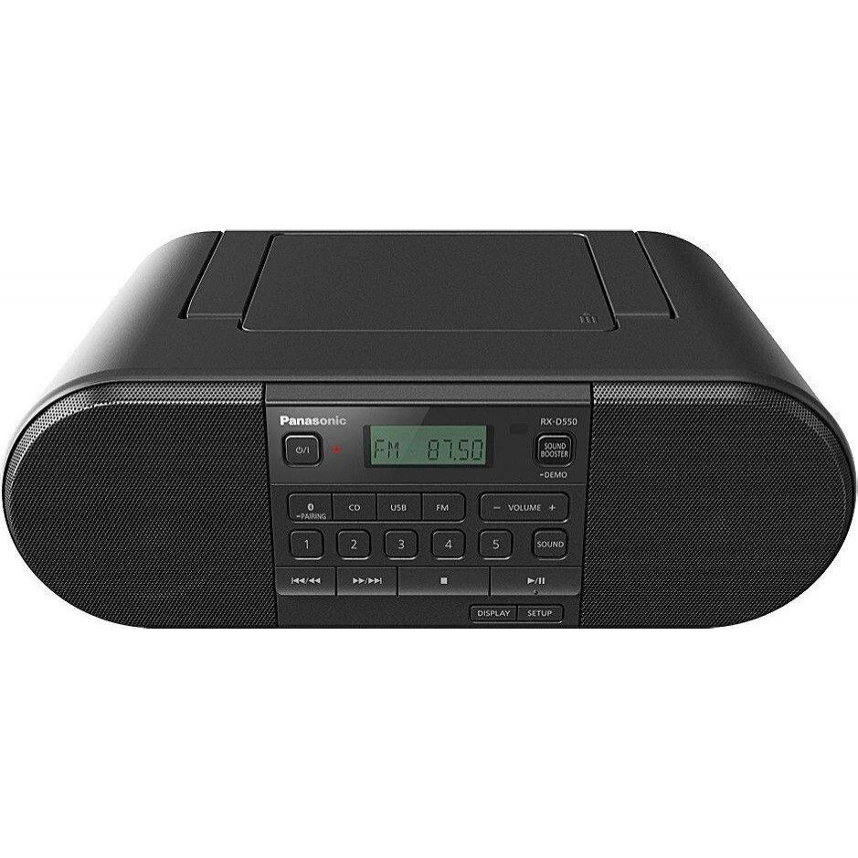 Panasonic RX-D550GS-K (UA) Формат акустики 2.0