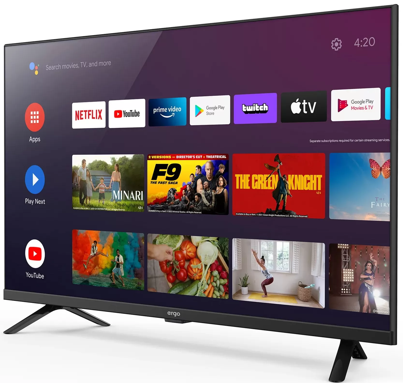 Ergo 32GFS6500 LED-телевизор / Диагональ 32