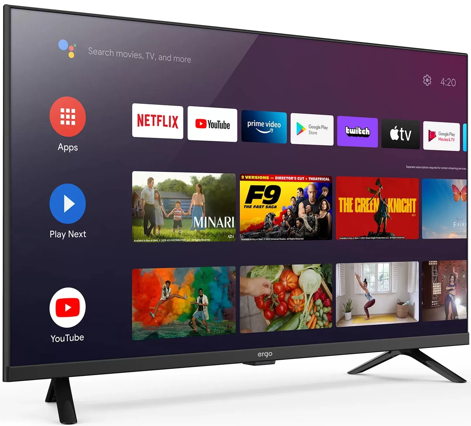 Ergo 32GFS6500 LED-телевизор / Диагональ 32