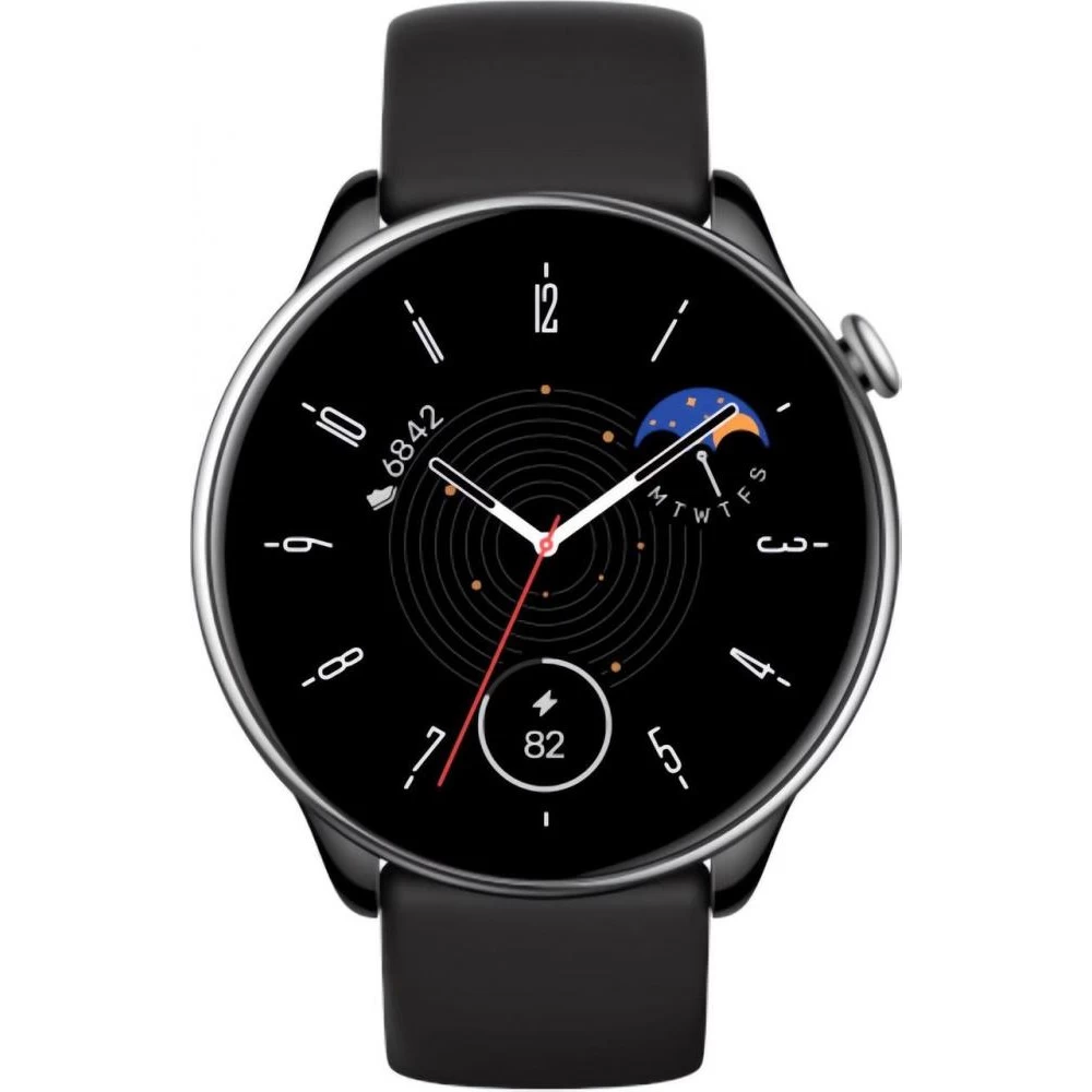 Amazfit GTR Mini Midnight Black Пульсоксиметр (SpO2) есть