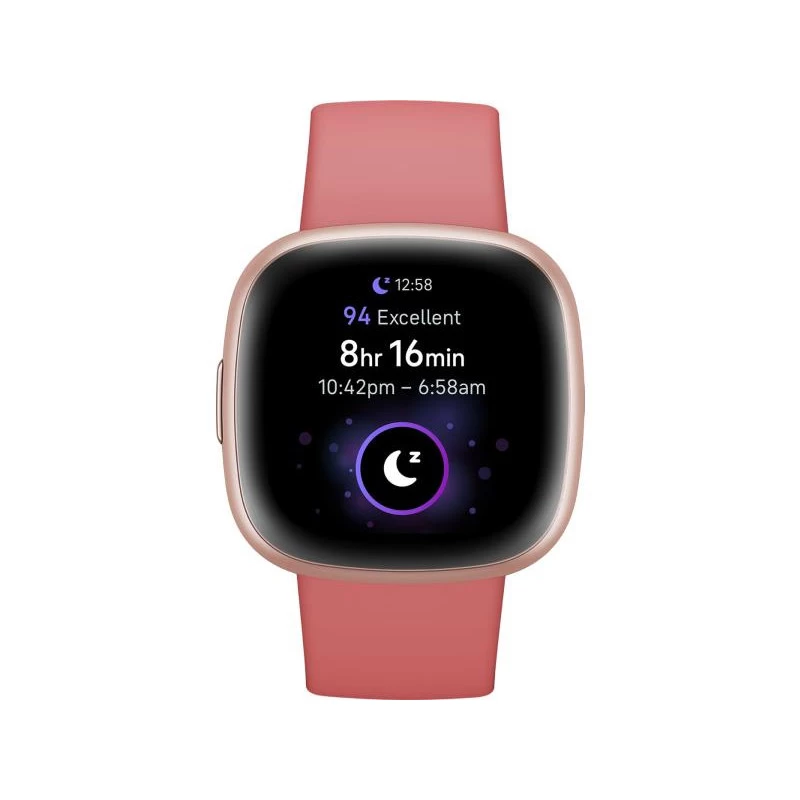 Fitbit Versa 4 Pink Sand/Copper Rose (FB523RGRW) Лінійка Versa 4