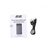 2E Power Bank Solar 8000mAh Black (2E-PB814-BLACK) (UA)