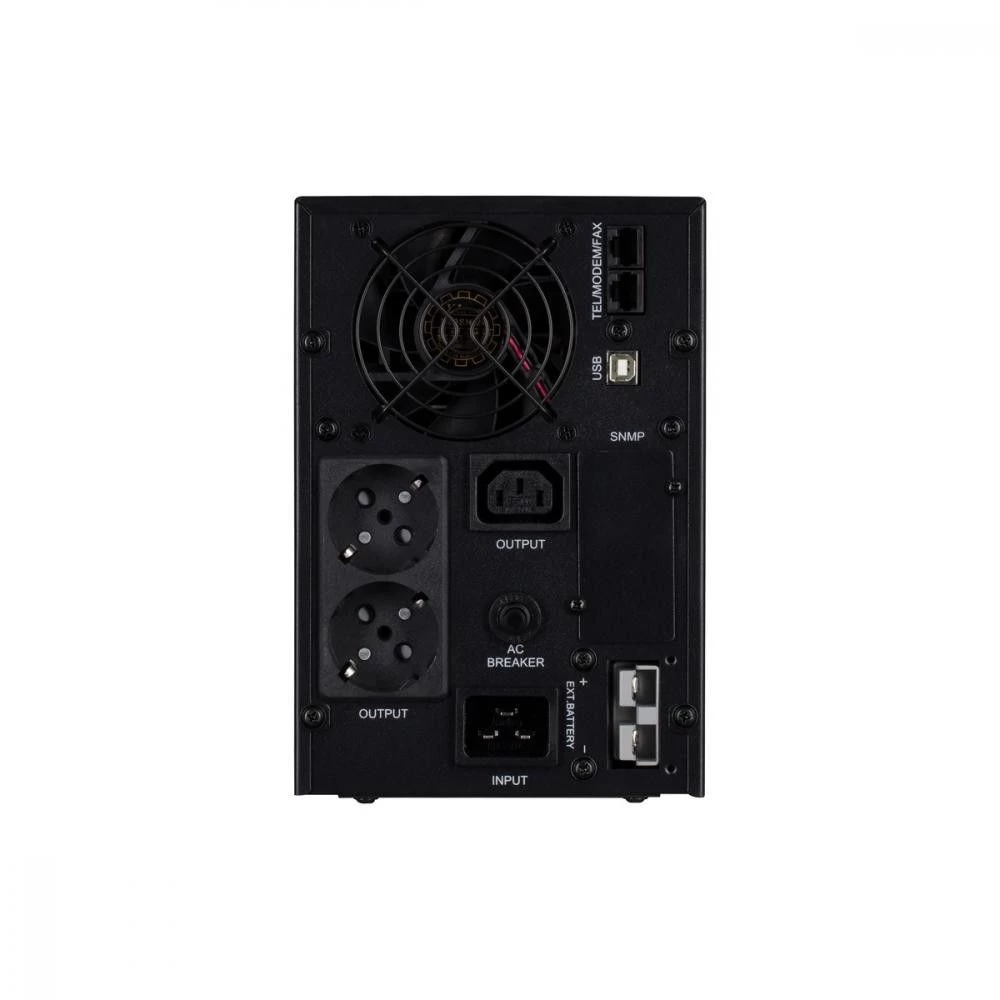 2E PS2000L, 2000VA/1600W, на зовнішні АКБ 4*12В, 2xSchuko+1xC13 (2E-PS2000L) (UA) Бренд 2E