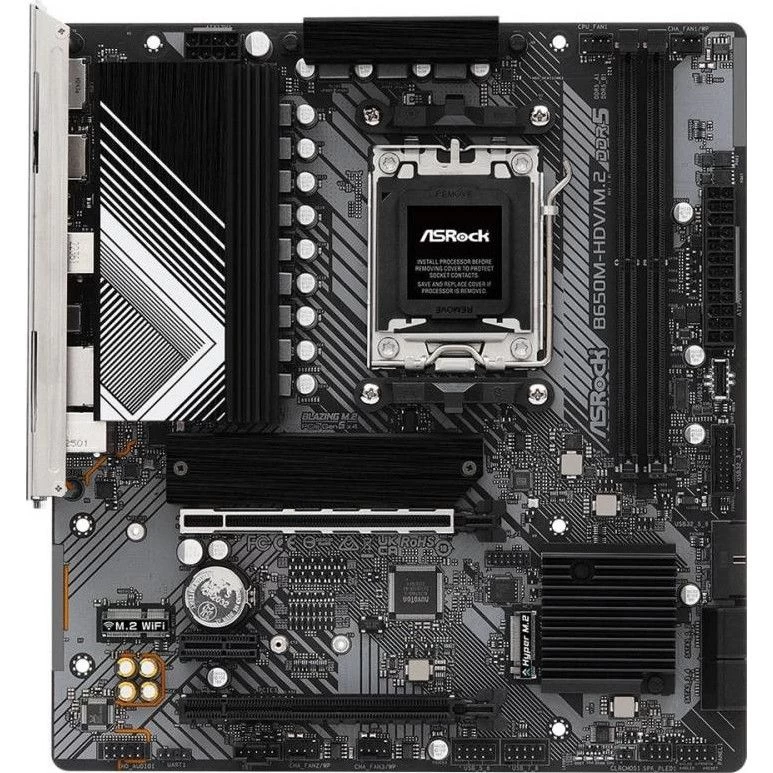 ASRock B650M-HDV/M.2 (B650M-HDV/M.2) (UA) Охолодження південного мосту радіатор