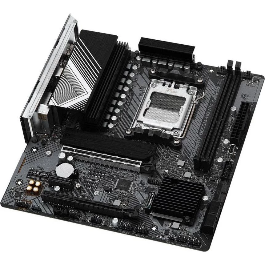 ASRock B650M-HDV/M.2 (B650M-HDV/M.2) (UA) Тип роз'єму CPU Socket AM5
