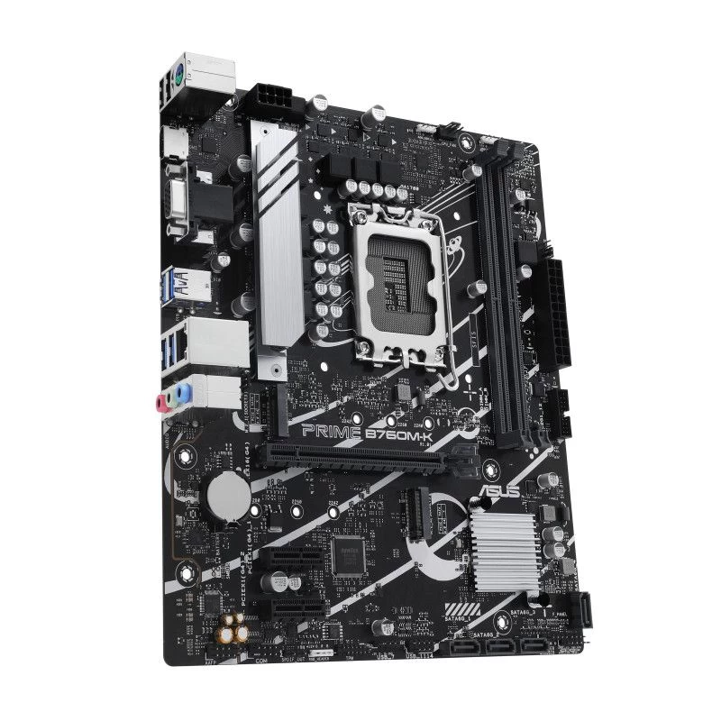 ASUS PRIME B760M-K (90MB1FI0-M0EAY0) (UA) Бренд: ASUS; Тип роз'єму CPU: Socket 1700;