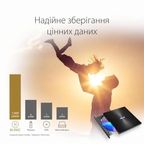 ASUS SDRW-08U9M-U/BLK/G/AS (90DD02A2-M29000) (UA) Тип исполнения внешний