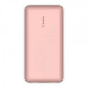 Belkin 20000mAh 15W Dual USB-A, USB-C Rose Gold (BPB012BTRG)