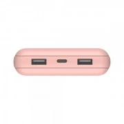 Belkin 20000mAh 15W Dual USB-A, USB-C Rose Gold (BPB012BTRG)