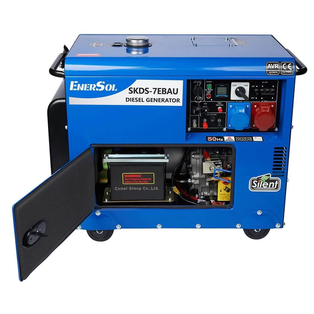 Дизельный генератор EnerSol SKDS-7EB (SKD-7EB) (UA) Номинальное напряжение, В 220