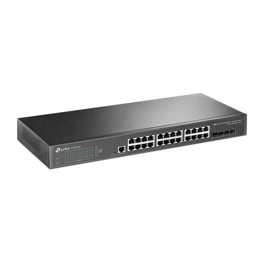 Комутатор керований рівня 2 TP-Link TL-SG3428XF (UA) Кількість портів Fast Ethernet (10/100) ні
