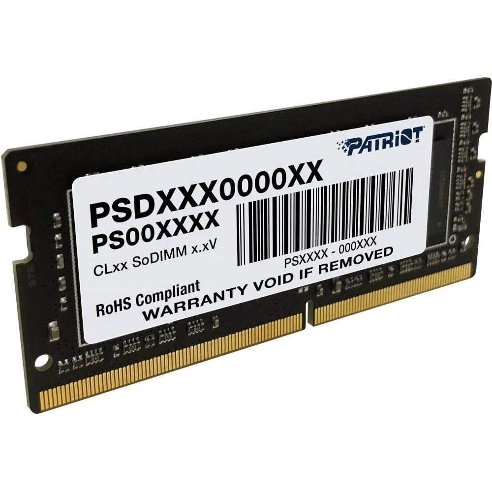 PATRIOT 8 GB SO-DIMM DDR4 3200 MHz (PSD48G320081S) (UA) Количество планок в комплекте 1