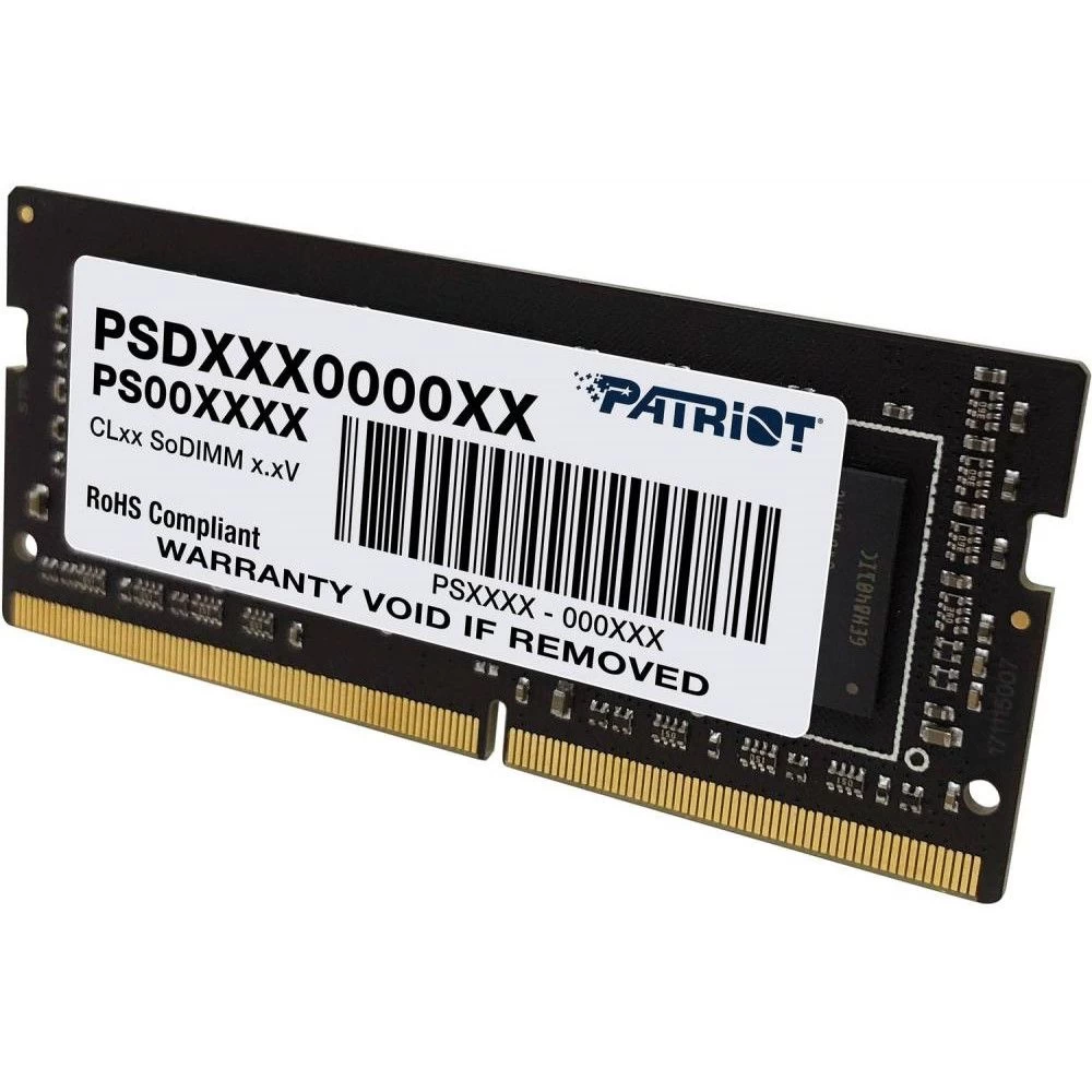 PATRIOT 8 GB SO-DIMM DDR4 3200 MHz (PSD48G320081S) (UA) Объем, ГБ 8