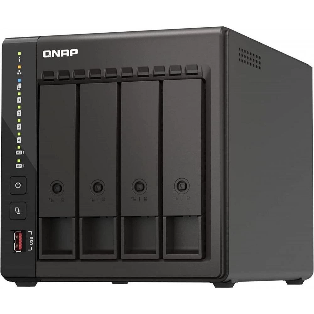 Qnap TS-453E-8G (UA) Бренд: Qnap; Процесор: Intel Celeron J6412;