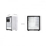 Silverstone Fara R1 Tempered Glass (SST-FAR1W-G-V2) (UA)