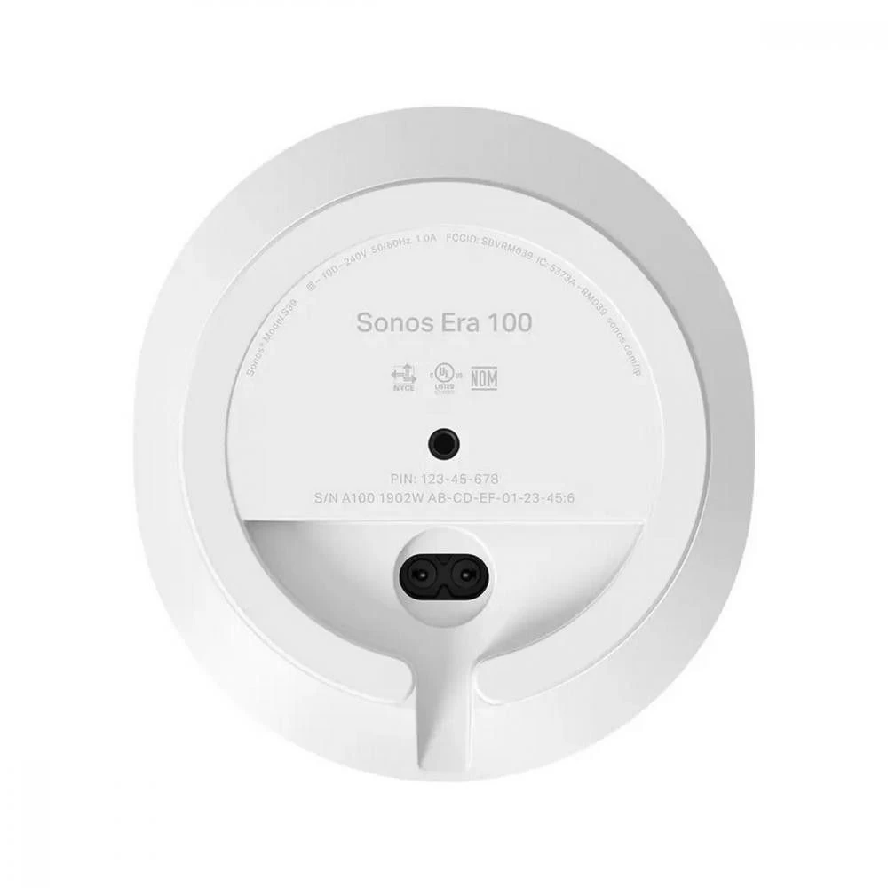 Sonos Era 100 White (E10G1EU1) (UA) Підключення дротове