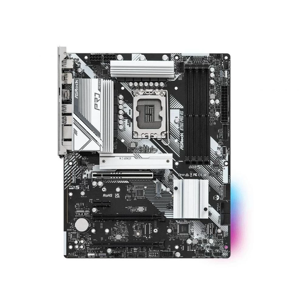 ASRock B760 Pro RS (B760_PRO_RS) (UA) Охлаждение южного моста радиатор