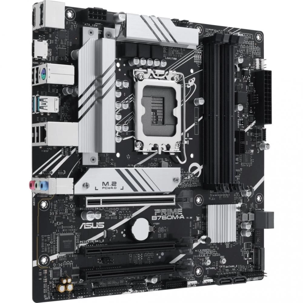 ASUS PRIME B760M-A-CSM (90MB1EK0-M0EAYC) (UA) Бренд: ASUS; Тип роз'єму CPU: Socket 1700;