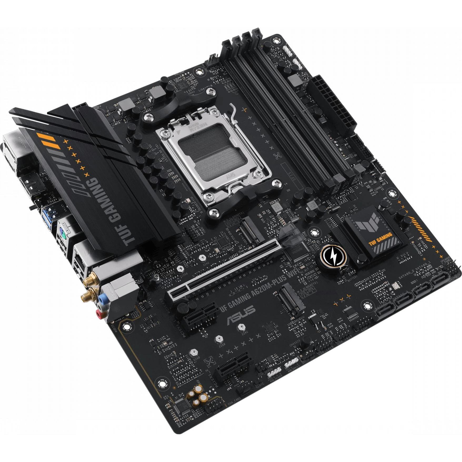 ASUS TUF GAMING A620M-PLUS WIFI (90MB1F00-M0EAY0) (UA) Бренд: ASUS; Тип роз'єму CPU: Socket AM5;