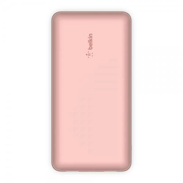 Belkin 20000mAh 15W Dual USB-A, USB-C Rose Gold (BPB012BTRG) Бренд: Belkin; Заряжаемые