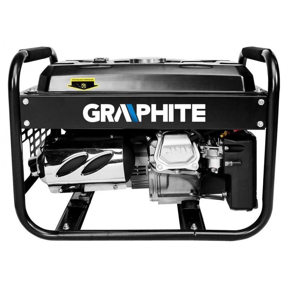 Бензиновий генератор Graphite 58G904 (UA) Номінальна напруга, В 230 V