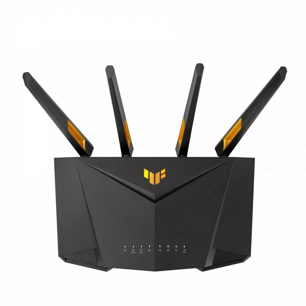 Беспроводной маршрутизатор (роутер) ASUS TUF Gaming AX4200 (90IG07Q0-MO3100) (UA) Стандарт 802.11ax