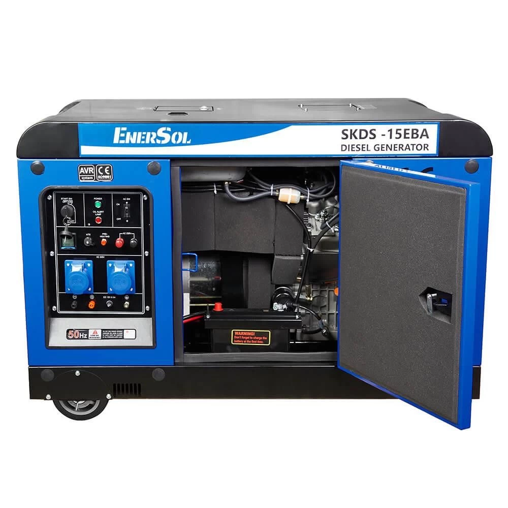 Дизельный генератор  EnerSol SKDS-15EBA (SKD-5EB) (UA) Бренд: EnerSol; Максимальная