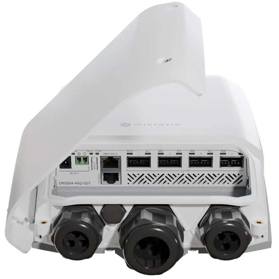 Комутатор некерований Mikrotik Cloud Router Switch (CRS504-4XQ-OUT) (UA) Бренд: Mikrotik; Кількість портів Fast