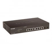Комутатор керований D-Link DGS-1100-10MPV2 (UA)