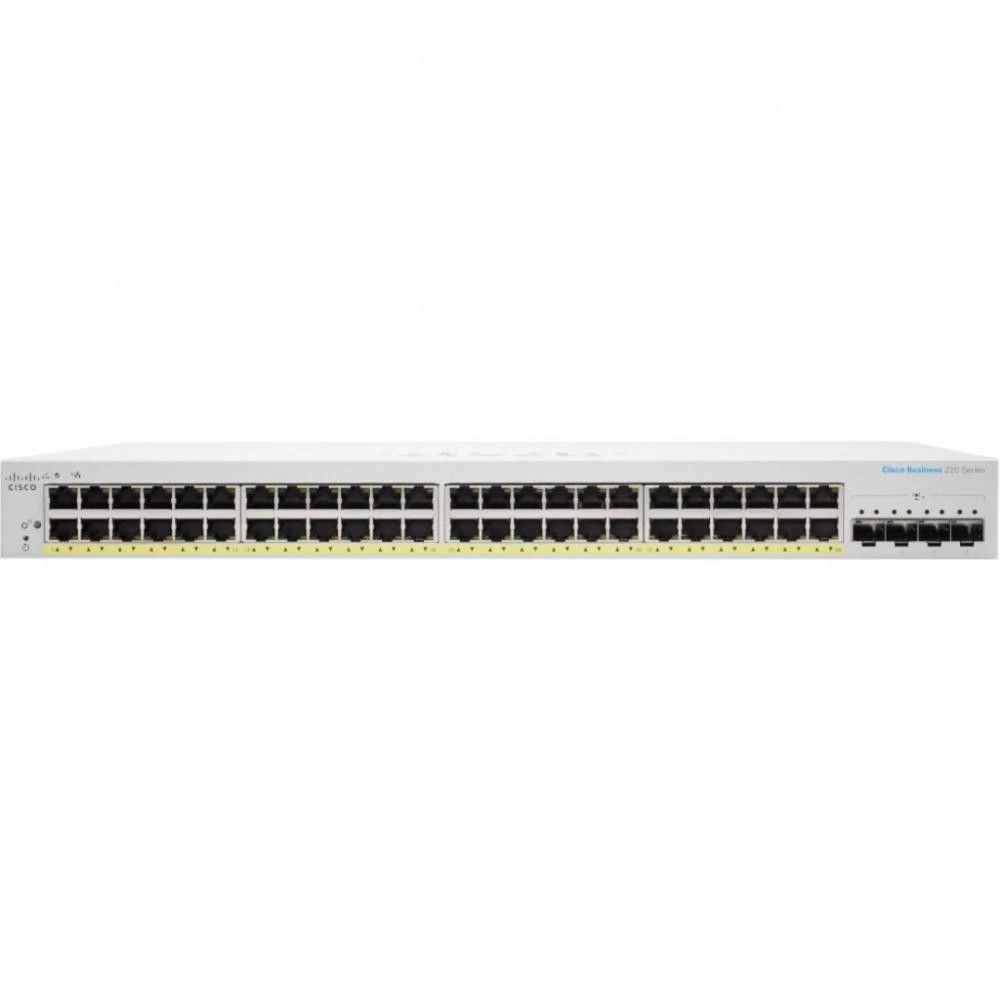Коммутатор управляемый уровня 2 Cisco CBS220-48T-4G-EU Бренд Cisco