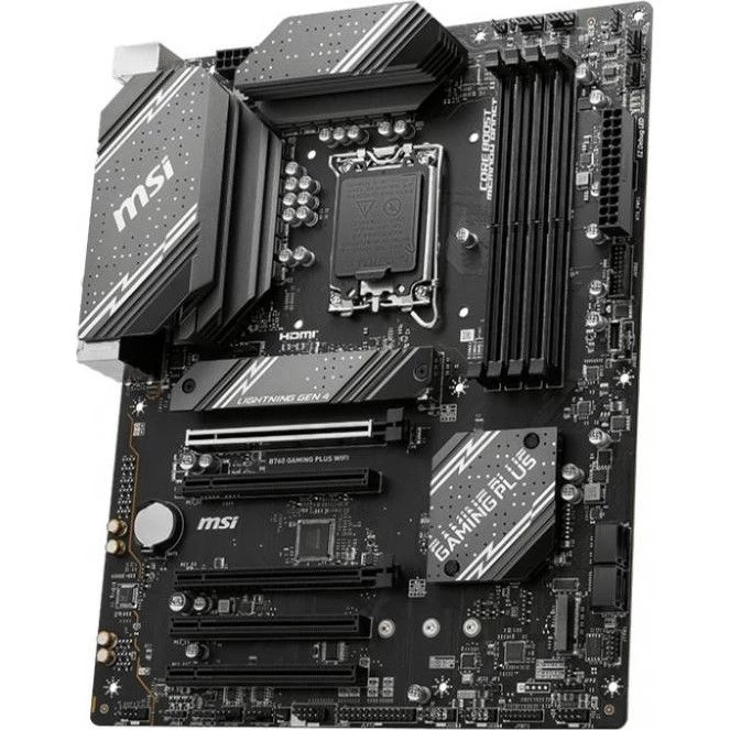 MSI B760 GAMING PLUS WIFI (911-7D98-007) Бренд: MSI; Тип роз'єму CPU: Socket 1700;