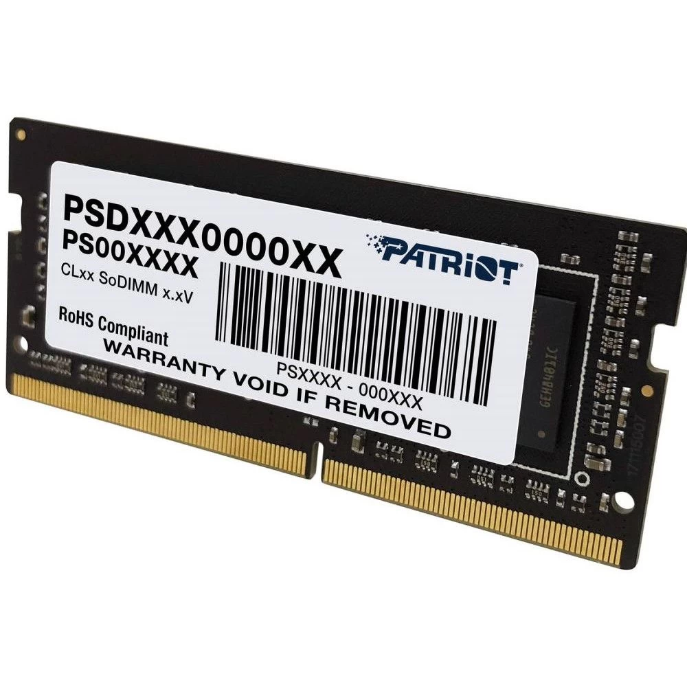 PATRIOT 16 GB SO-DIMM DDR4 3200 MHz (PSD416G320081S) Бренд: PATRIOT; Призначення: пам'ять