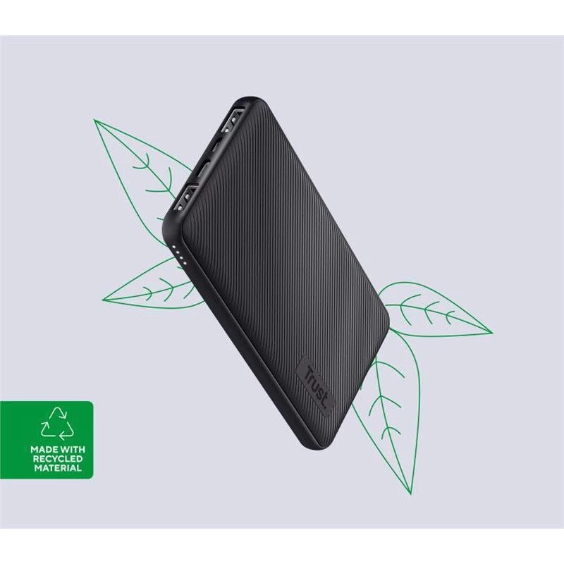 Trust Primo ECO 10000mAh Black (24678) (UA) Струм, А 2,4/3