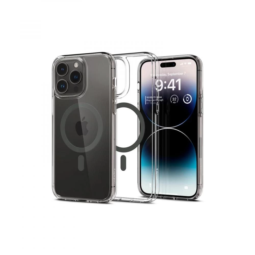Чехол для смартфона Spigen iPhone 14 Pro Case Ultra Hybrid MagFit Graphite (ACS04970) (UA) Бренд: Spigen; Совместимость: Apple