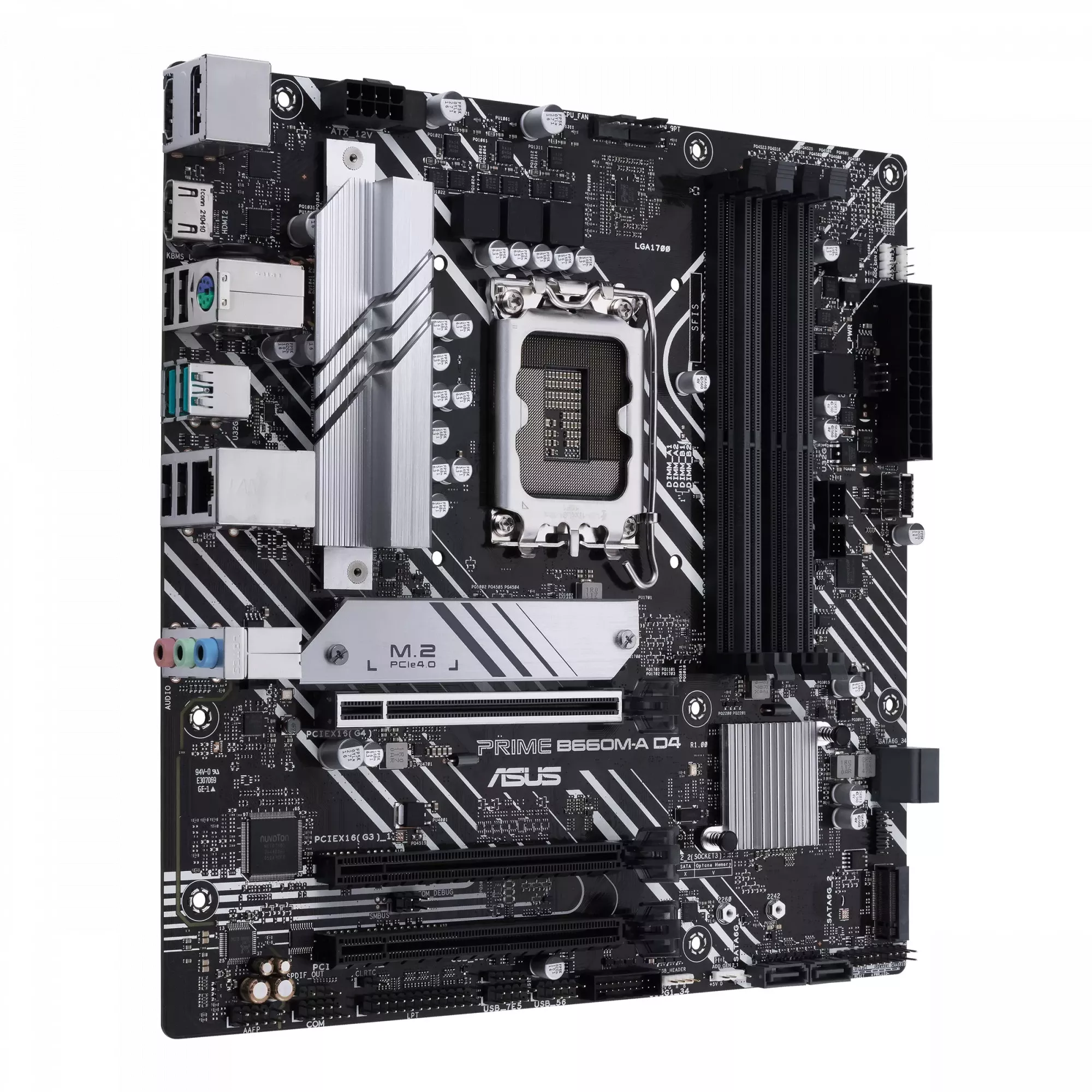ASUS PRIME B660M-A D4-CSM (90MB19K0-M1EAYC) (UA) Бренд: ASUS; Тип роз'єму CPU: Socket 1700;